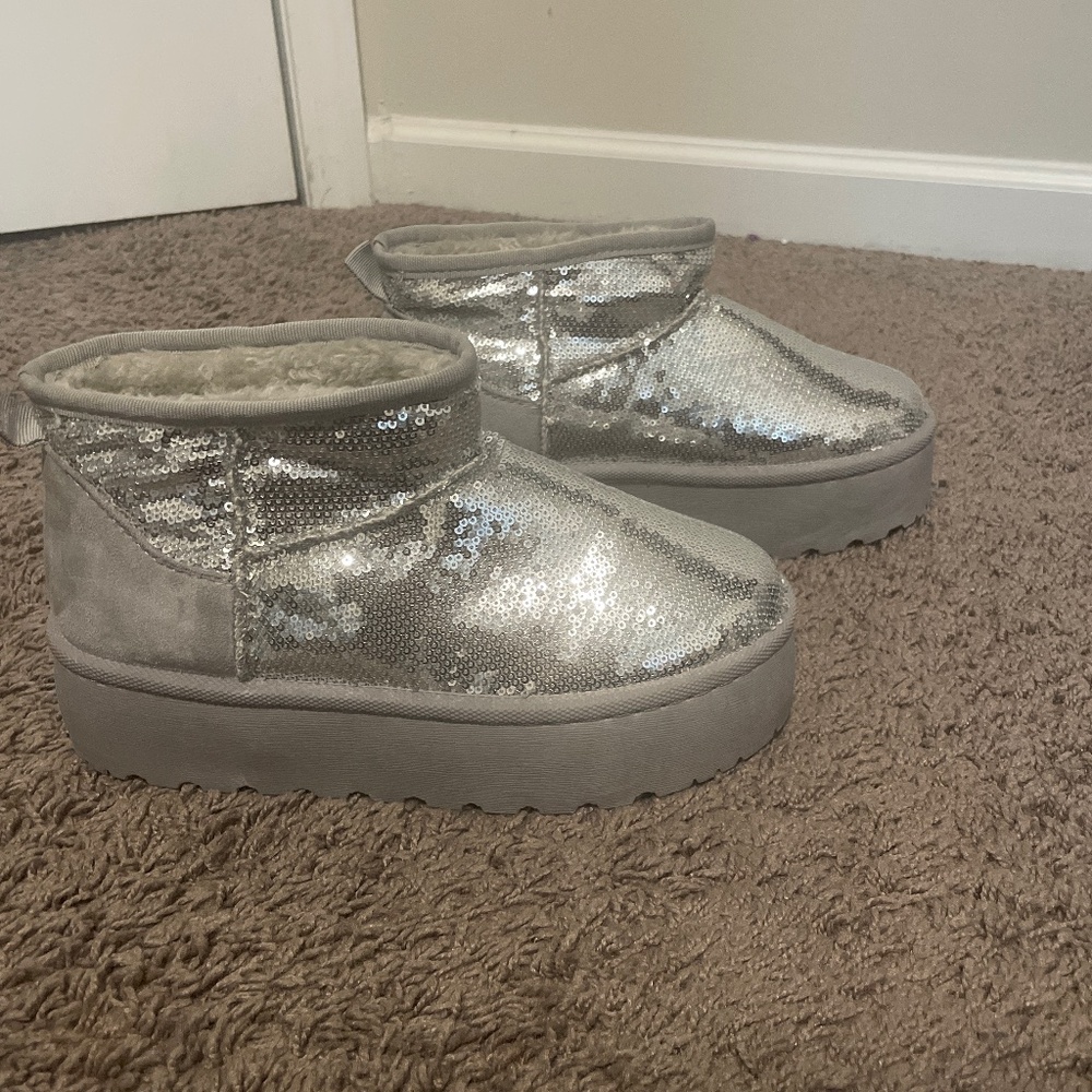 Glitter platforms